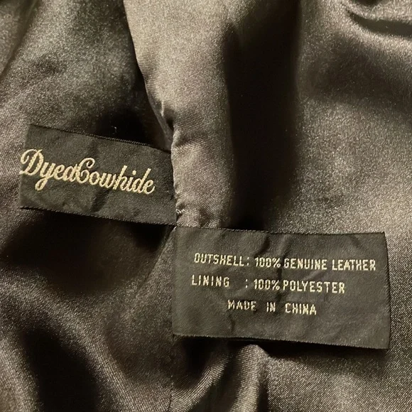 Carlo Amboldi Private Label Leather Jacket XL - Picture 4 of 11